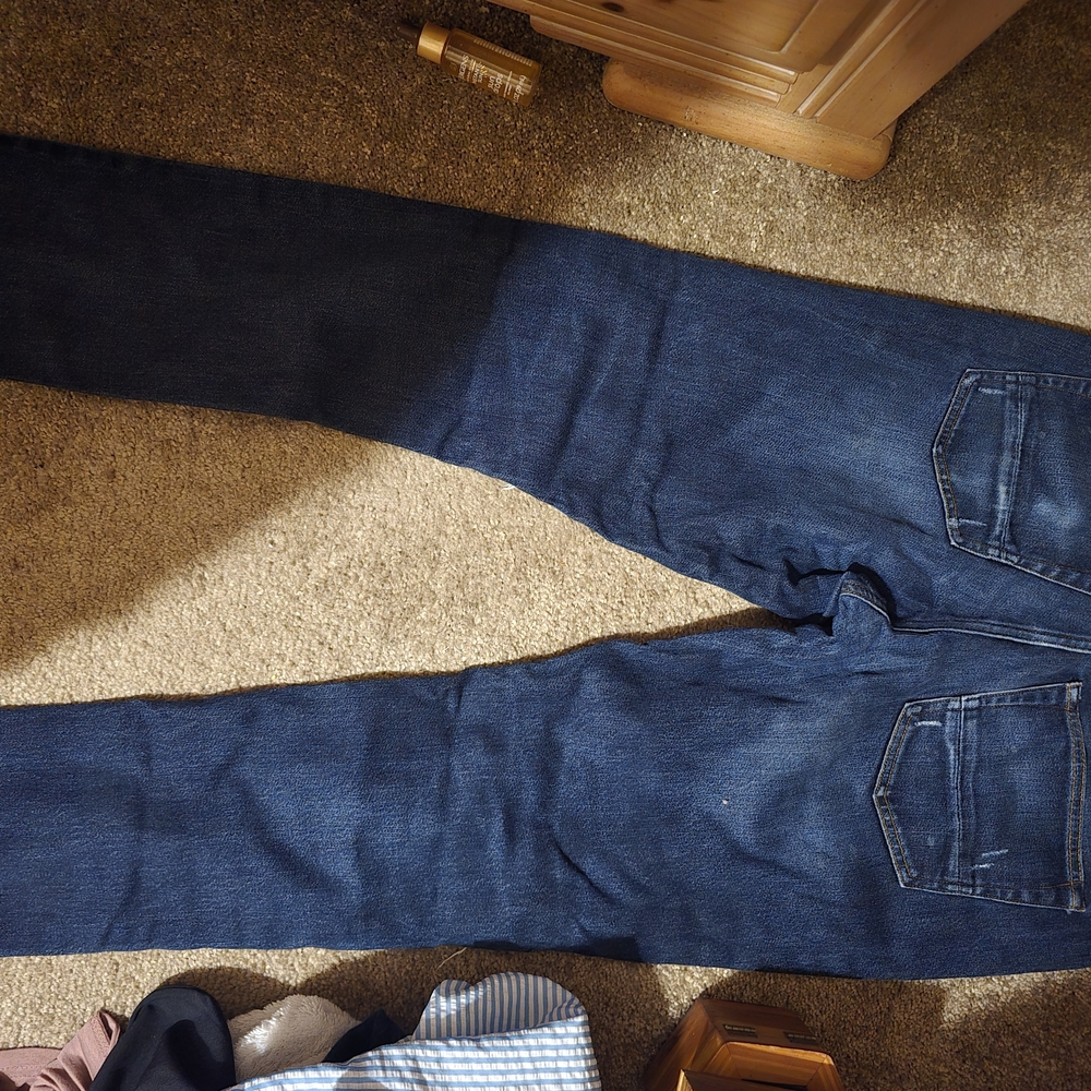 PacSun Dark Blue Straight Jeans